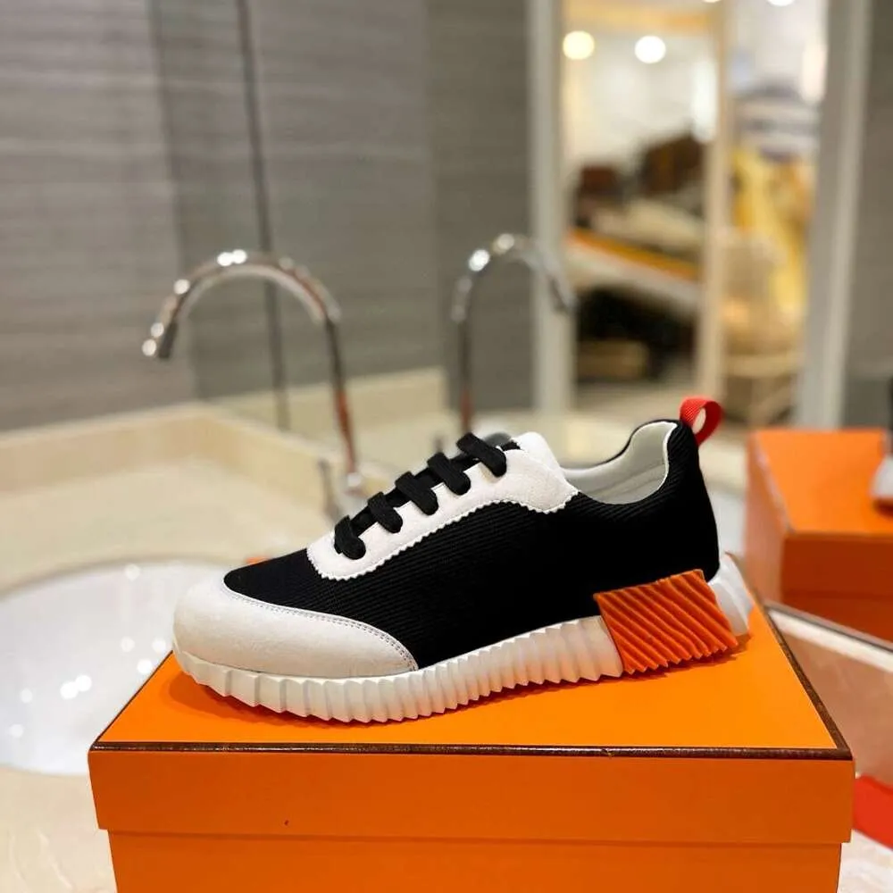 Scarpe da ginnastica da uomo, stile casual, in pelle e rete, con lacci, sportive, con suola in gomma, basse, stile street._voghion.com
