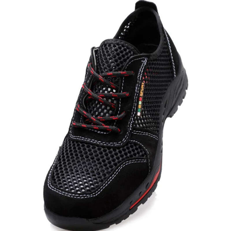 Rubber Sole Safety Lightweight Wear-resistant Labor Protection Large Mesh Casual Shoes_voghion.com