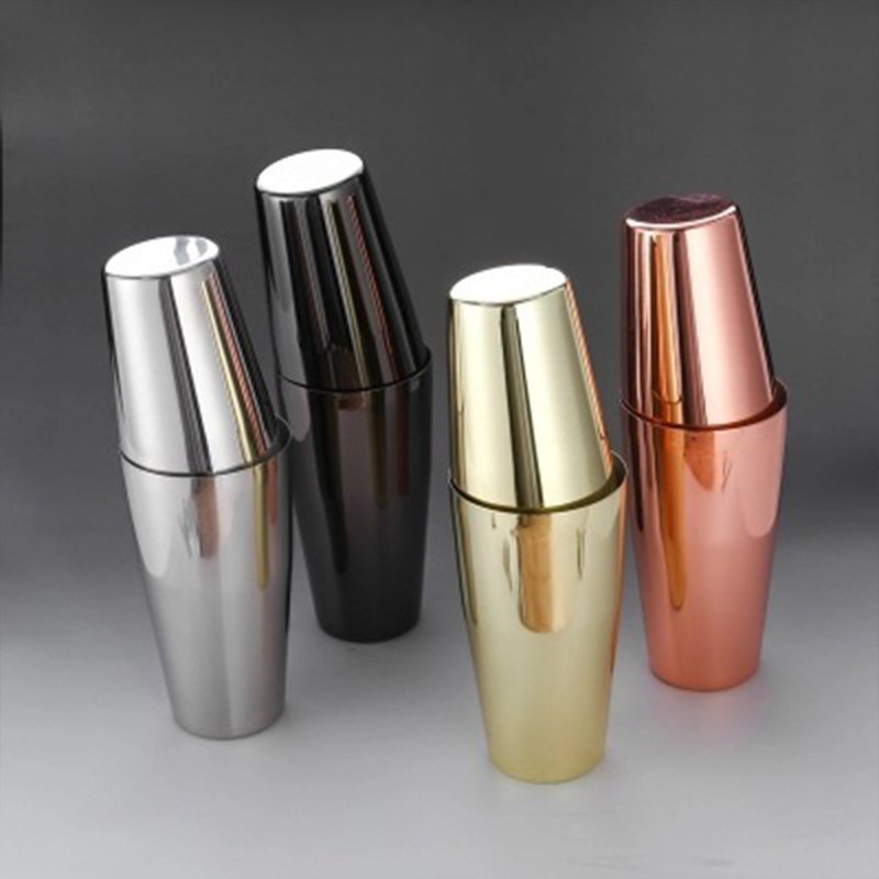 Shaker cocktail barmand tilbehør Cocktail Shaker Professionel Boston Shaker drinkshaker i rustfrit stål til bartender_voghion.com