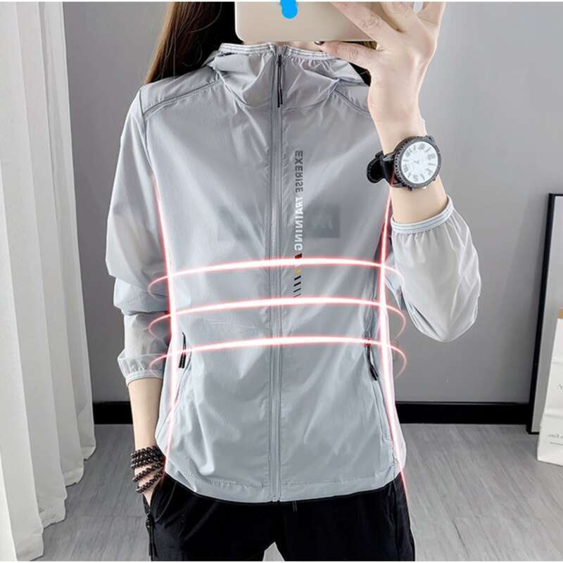 Breathable And Splash Proof Sun Protection Clothing Women, Sweat Wicking Windbreaker For Men, Summer Lightweight Long_voghion.com