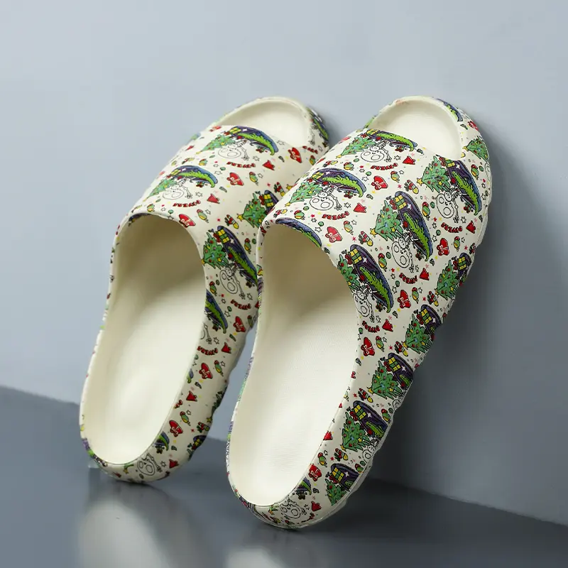 Chaussons homme mode personnalisés pour la plage et la maison_voghion.com