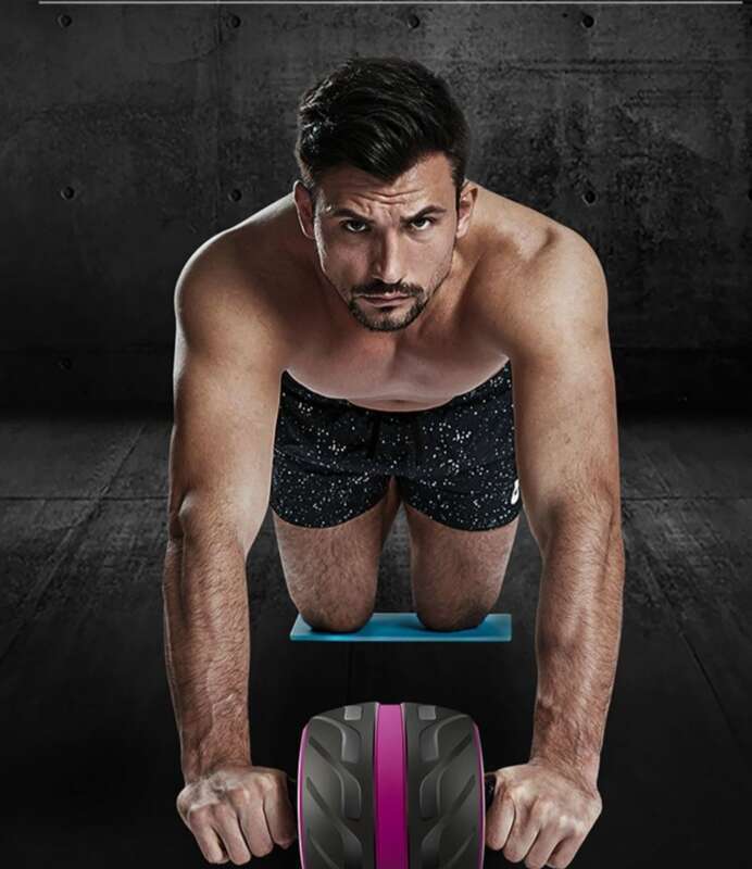 【 20000 Repurchases 】 Automatic Rebound Healthy Abdomen Men's Women's Contraction Wheel, Slimming Waist And Belly, Home_voghion.com