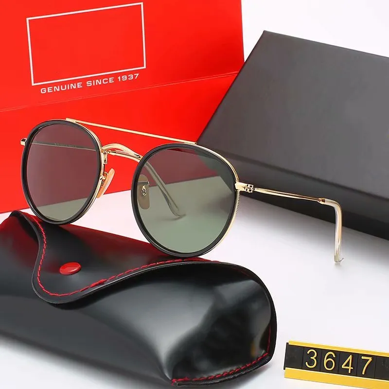 24ss Sunglasses Brand Designer Classic Round Polarized Driving Eyewear Metal Gold Frame Sun Glasses Men Women Polaroid_voghion.com