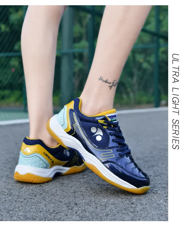 Tennisschoenen voor heren en dames van professionele kwaliteit, antislip, ademende sportschoenen, tafeltennisschoenen, trainingsschoenen_voghion.com