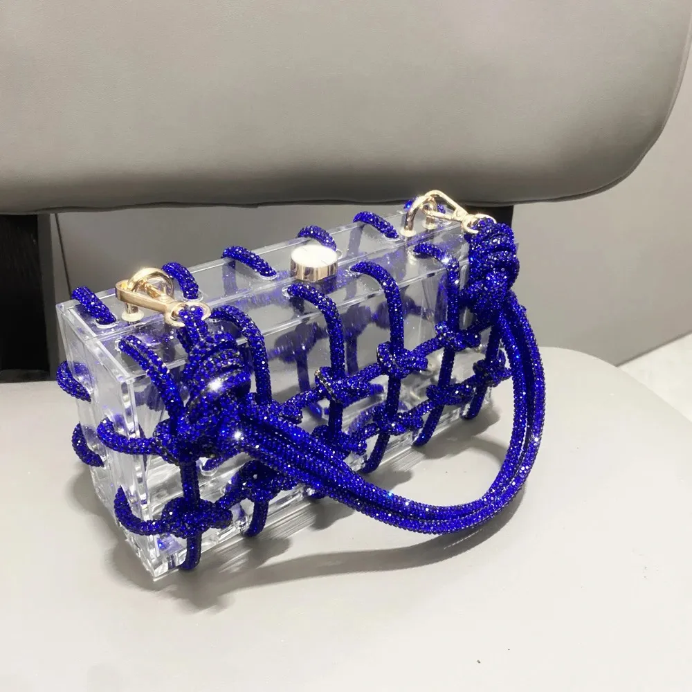 Strass-Abendtaschen aus Silberkristall, handgefertigt für Damen, Geldbörsen und Handtaschen, Designer-Banketttasche_voghion.com