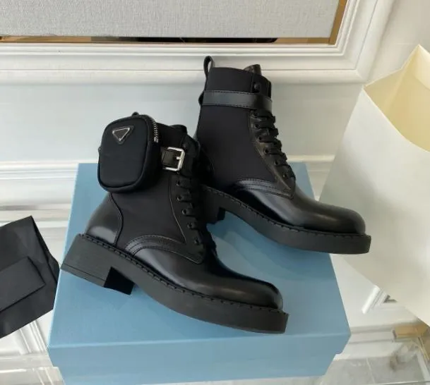 Martin Boots Rois Monolith Pocket Leather Combat Designer Hinking Nylon Brushed Ankle Boot Women High Platform Rubber_voghion.com