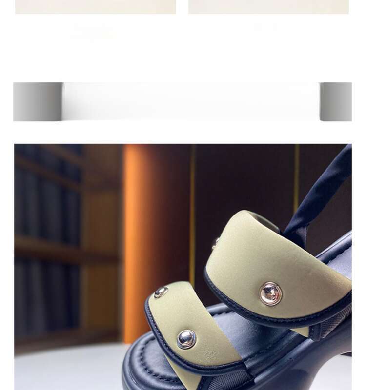 Thick Bottom Fingers Flat Sandals, 2025 Summer New Hundred Shallow Mouth Casual Shoes_voghion.com