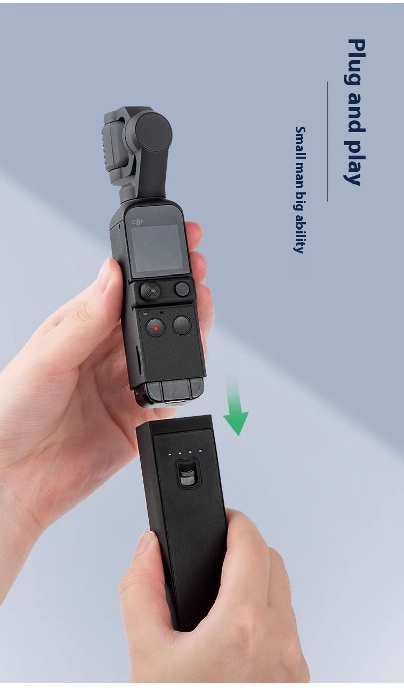 STARTRC ass gëeegent fir DJI Pocket 2/1 Sportkamera, portable Bank, Handheld Batterie a Powerbank_voghion.com