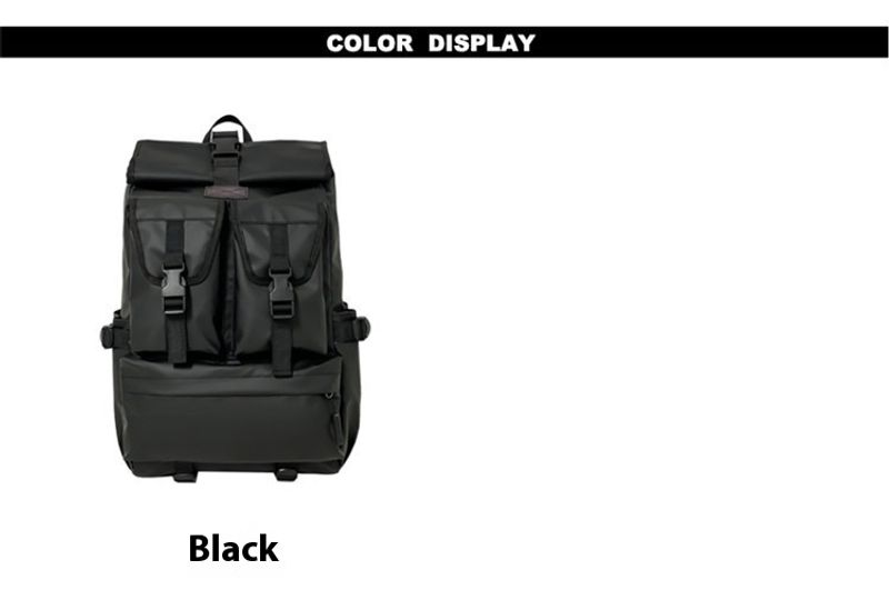 Herren High-End-Sinn, große Kapazität Freizeit Reise Computer Tasche, Arbeitskleidung, Roll Mund wasserdichter Rucksack,_voghion.com