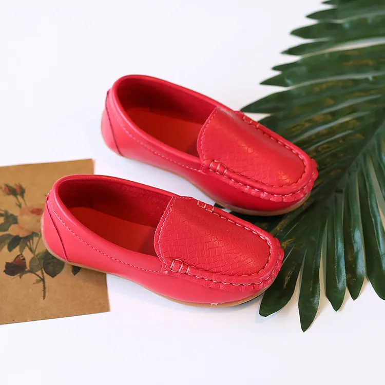 Mocasini sport casual pentru copii, culori bomboane, unisex, băieți și fete, mocasini moi, alunecă-on din piele PU, pentru copii mici, Happysteps, pantofi pentru tineri_voghion.com