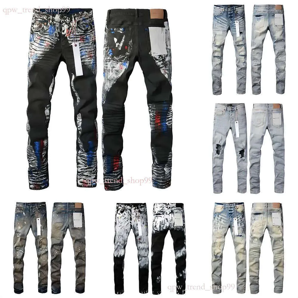 Nieuwe paarse jeans Broeken Heren ksubi jean Designer Jean Heren Hoge Kwaliteit borduurwerk quilten voor heren trend merk vintage_voghion.com