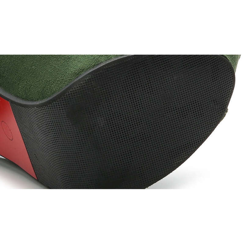 Autumn Super Hentian High Thin Waterproof Platform Fish Mouth Velvet Inner Heightening Women's Single Shoes Heel Bow_voghion.com