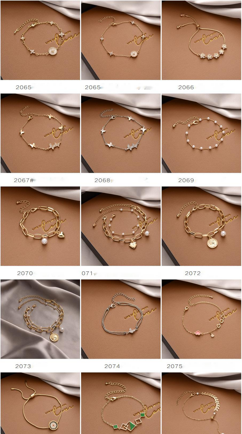 Hot Selg Versatile Pearl Female Instagram Style, Niche, High-end Feel, Titanium Steel Couple Bracelet, And Bracelet_voghion.com