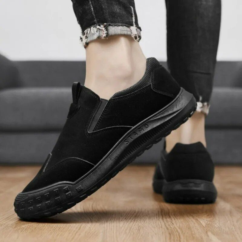Lässige Turnschuhe Bequeme flache Slipper Atmungsaktive Herren-Fahrschuhe 2024 Neue Sportschuhe für Männer Atillas Hombre_voghion.com