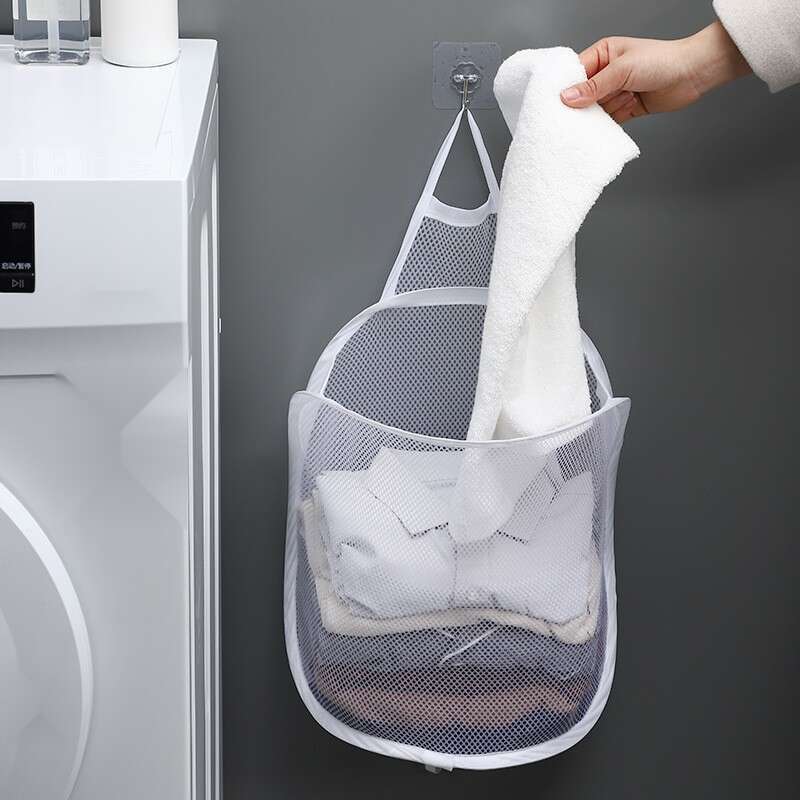 Cutie de depozitare ecologică pentru organizator, pânză Oxford impermeabilă, cadru pliabil din oțel, haine de mutat._voghion.com