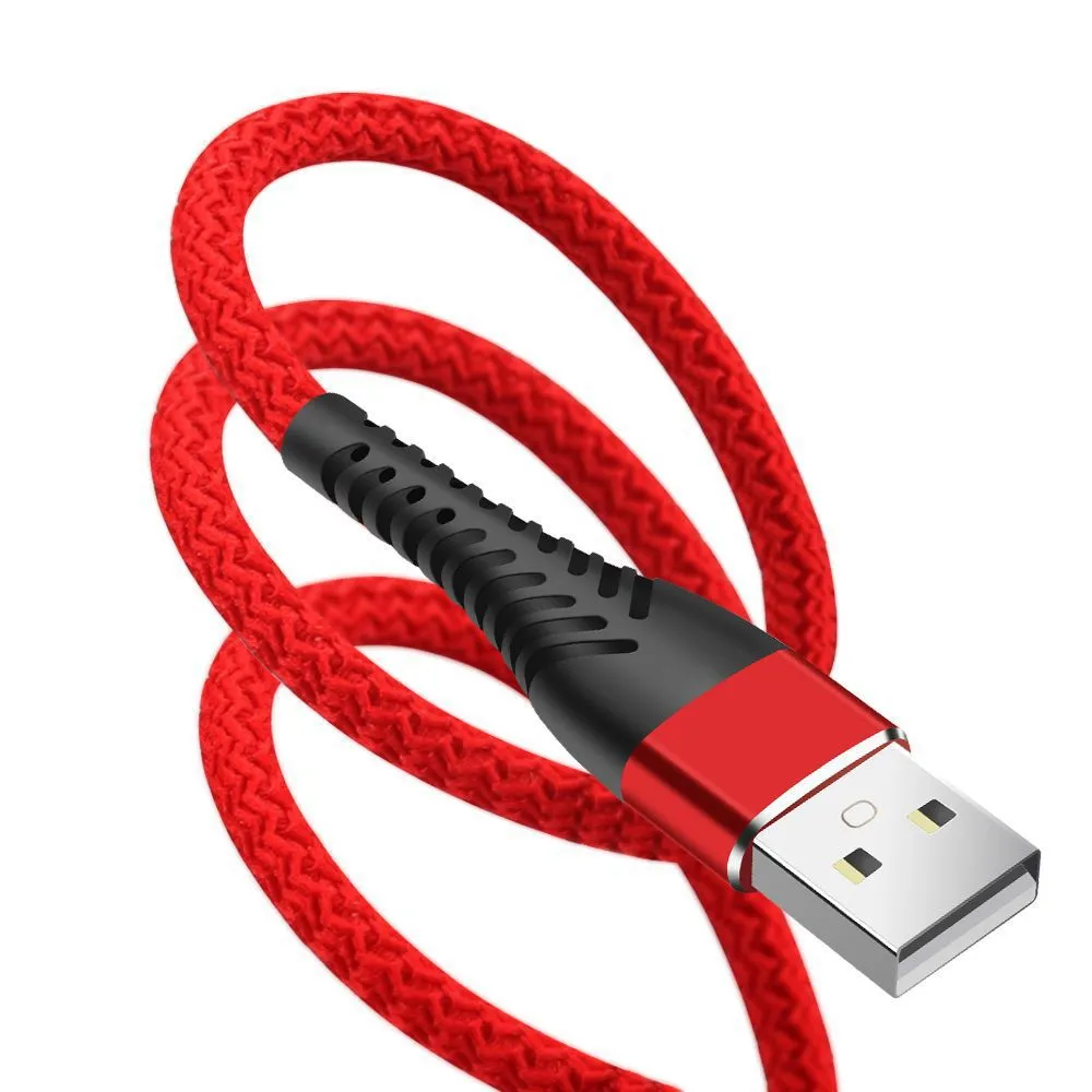 USB Typ C Kabel Daten Ladegerät Für Samsung A50 A51 Huawei Xiaomi Redmi Hinweis 8 Schnell Ladung Lange Draht 2m 3m Handy_voghion.com