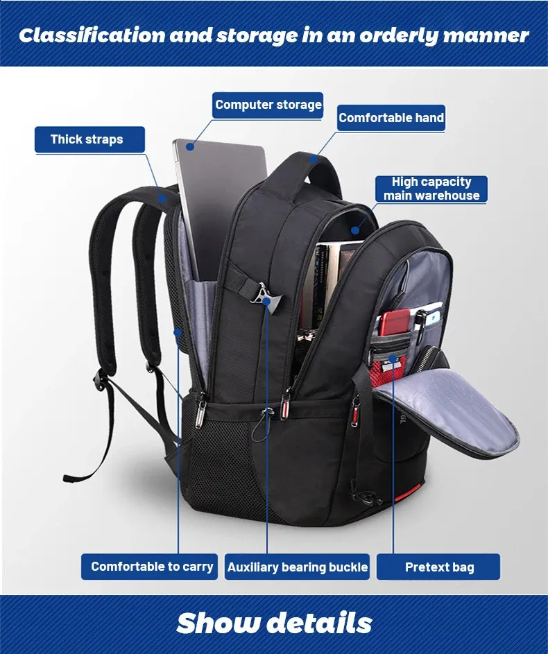 17Laptop For Men USB Port Travel Backpack School Bag Waterproonti Theft Backpacks Women Bag Pack Mochila 240726_voghion.com