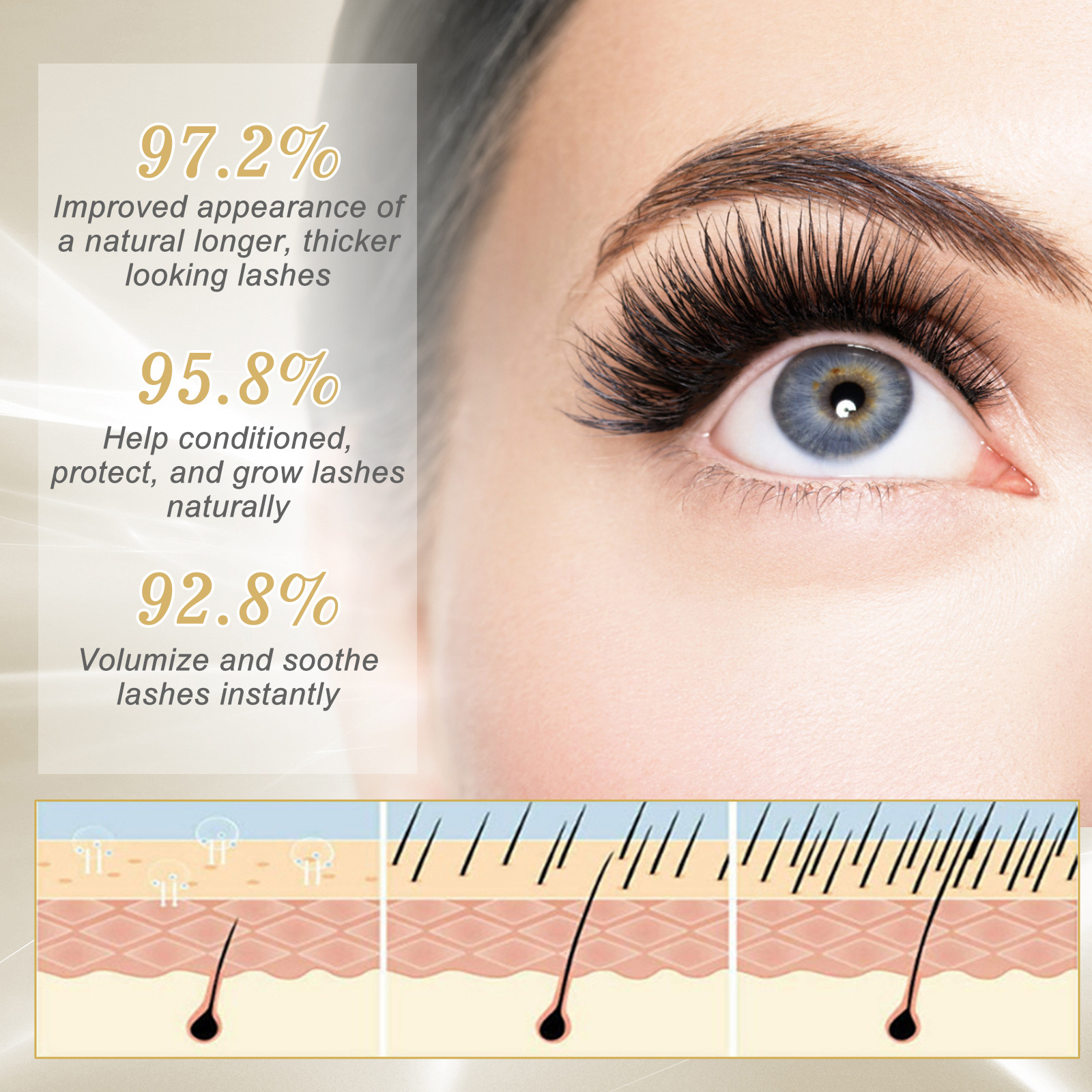 West&Month Verlengende Volumizing Mascara Ultra-Zwarte Kruldefinitie Voedende Formule Met Ergonomische Borstel_voghion.com