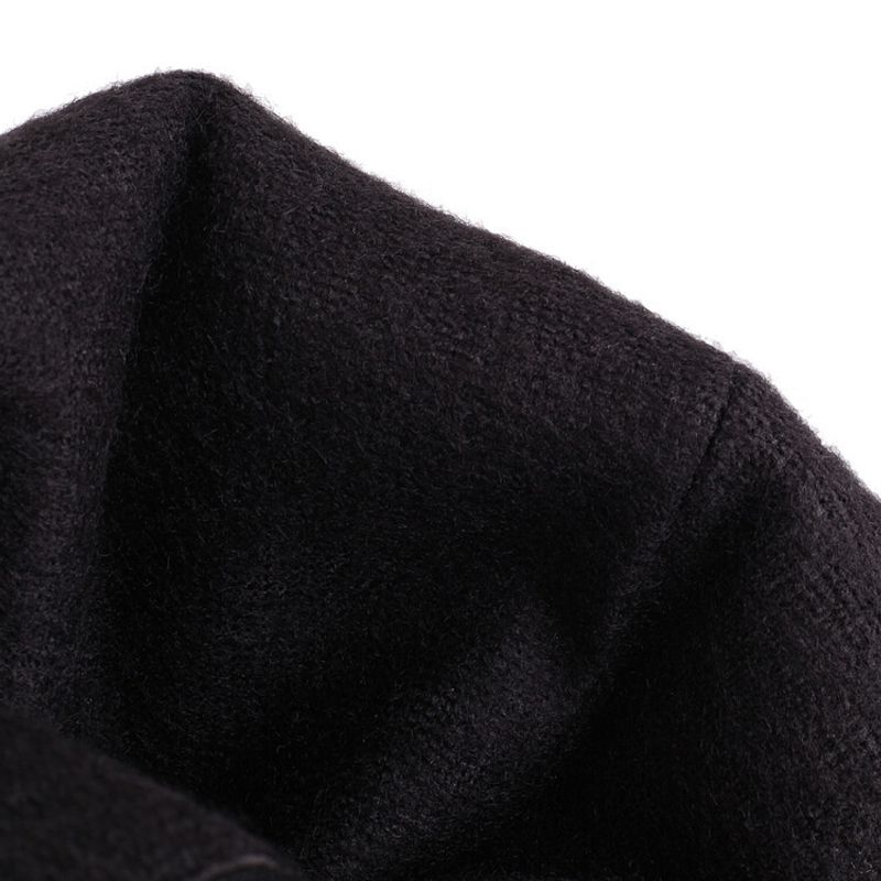 New long boots with round heads, thick soles and side zippers for women_voghion.com