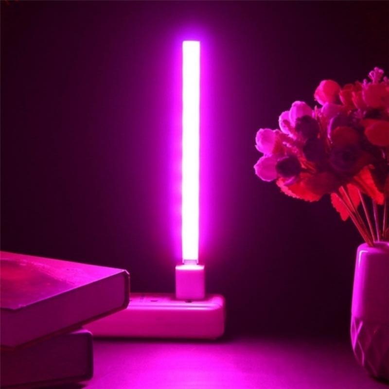 Lampada per la crescita delle piante a LED USB 5V 2.5W Spettro completo Lampada per la crescita delle piante in alluminio Fitolampy per sistema idroponico Serra Pianta verde_voghion.com