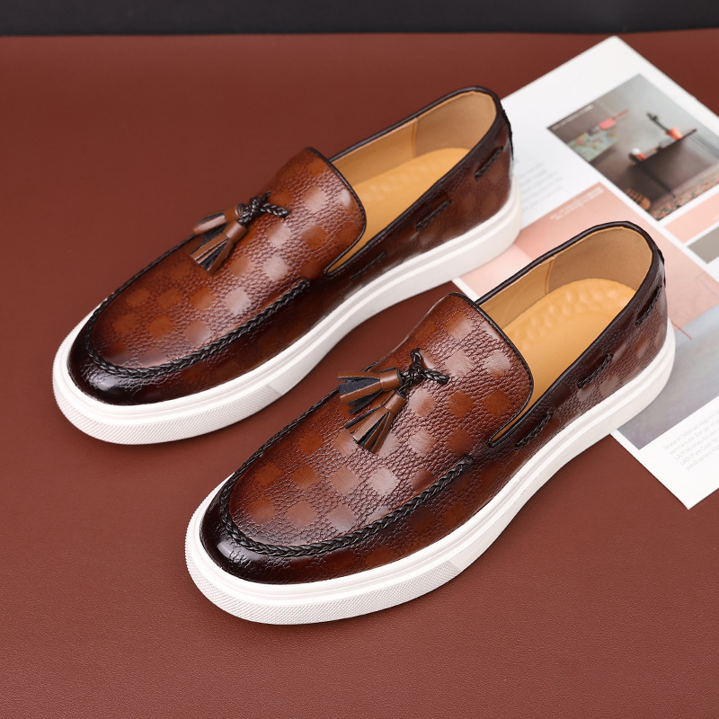 Doudou pour hommes 2023 nouvelles chaussures paresseuses respirantes d'été Lefu One Step, chaussures décontractées polyvalentes coréennes