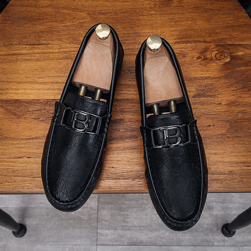2025 Dou Für Männer Frühjahr Neue Stil Einen Schritt Faul Casual Business Leder Weiche Sohle Mode Britischen Lefu Schuhe B370_voghion.com