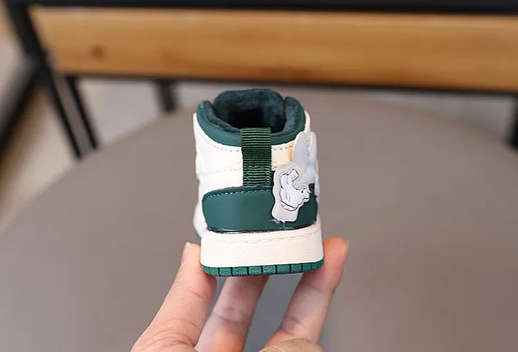 Scarpe per bambini, carine, da cartone animato, casual, adorabili, con suola morbida, per neonati, invernali, alla moda, antiscivolo, taglie 16 -_voghion.com