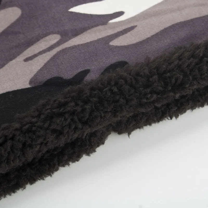 Baskenmützen Stilvolle Outdoor-Kappe Balaclava für Männer und Frauen Camouflage Baumwolle Plus Veet Hut Warm Herbst Winter Fahrrad_voghion.com