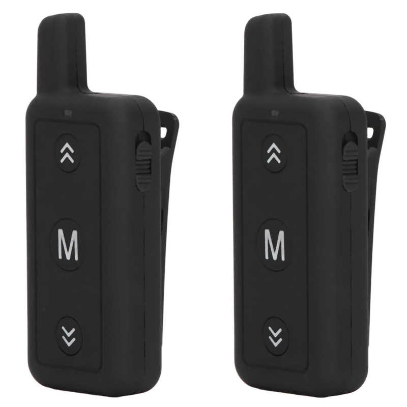 2 Way Radios Portable Compact Current Protection Dual Band Walkie Talkies Strong Shell for Restaurants_voghion.com