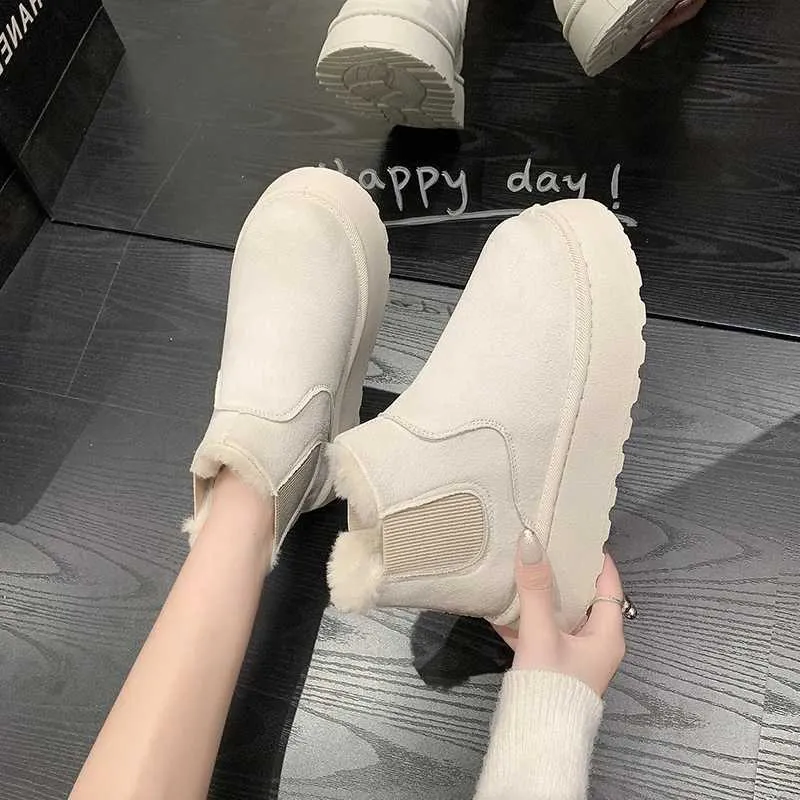Neue Winter-Schneestiefel aus verdicktem Plüsch, warm, einfach und vielseitig, bequeme Baumwollschuhe M241005_voghion.com