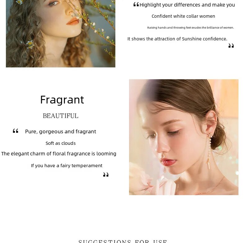 Nuevo perfume de la marca Small City Yixiangzheng, perfume de rosa ligeramente ebrio, perfume popular para mujer, fragancia asequible y duradera._voghion.com