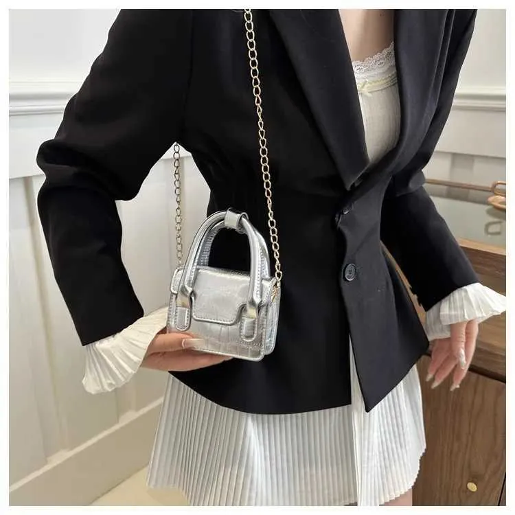 Naiste Mood Mini Crossbody kotid Täiskivist prinditud klapp vabaaja kett-õlakott Naistele Mitmekülgne Square Messenger_voghion.com