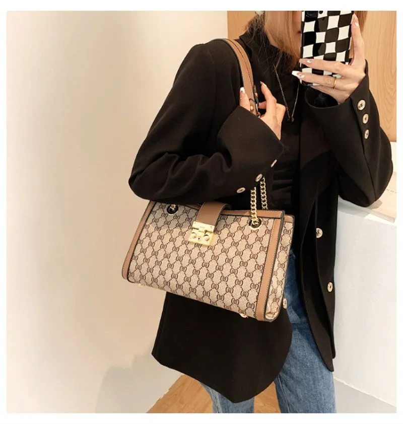 Designer Freies Verschiffen 2025 Neue Modische Tote Premium Textur Gedruckt Große Kapazität Einzelnen Schulter Unterarm Tasche Für_voghion.com