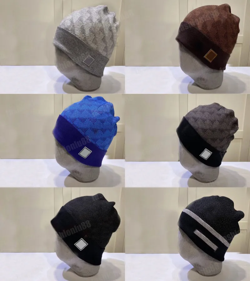 Winter Hats For Men Beanie Bonnet Knitted Skull Cap Casual Autumn Outdoor Travel Warm Plaid Designer Hat Designers Women_voghion.com