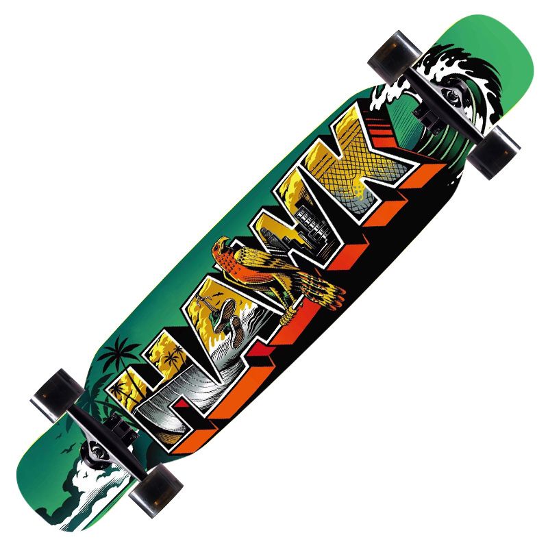 42" Longroad Cruiser Allrad Skateboard Tanzboard_voghion.com
