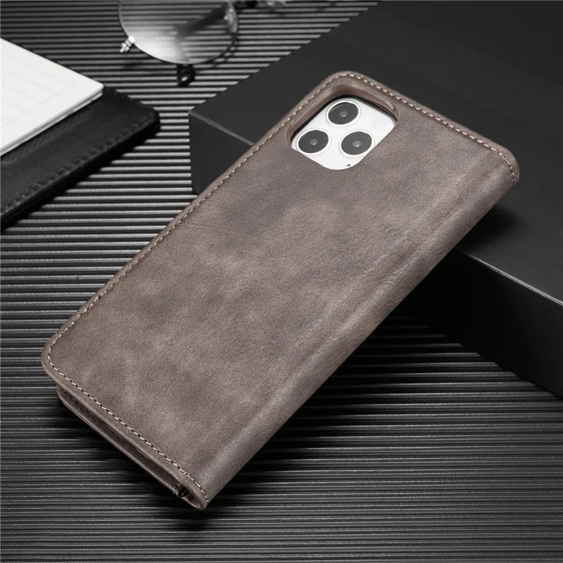 Detachable Magnetic Leather Phone Case for IPhone 15 12 13 11 14 Pro Max XS XR X SE 2022 8 7 Plus Wallet Card Holder_voghion.com