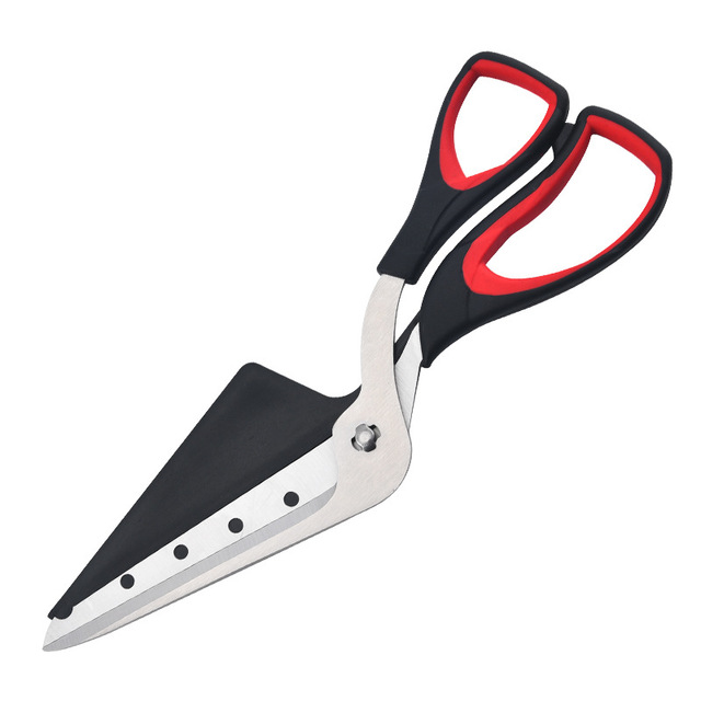 Multifunctional Pizza Scissors Stainless Steel Scissor Cut Pizza Slicer Sharp Detachable Cutting Tools For Restaurant Kitchen_voghion.com