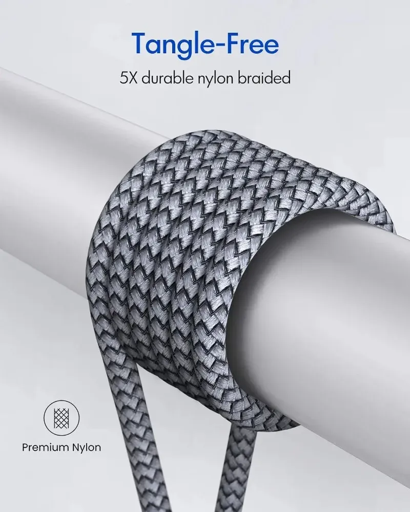 Câble de charge Super vers Type-C extra long de 3, 5, 8, 10 m, cordon de chargeur extensible pour téléphone portable Xiaomi Samsung Type-C_voghion.com