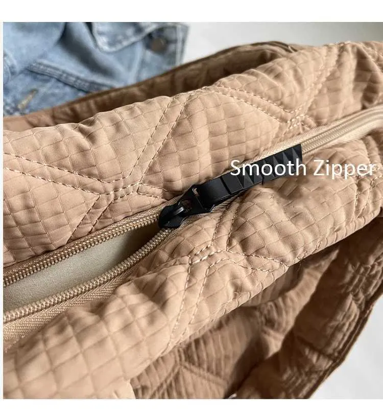 Damen Stepptaschen Set Große Schultertasche Und Handtasche_voghion.com