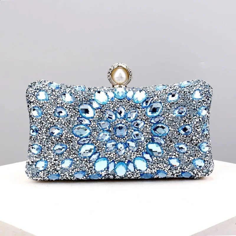 Elegante Clutch Abendtasche Für Damen Mit Perlen Für Die Hochzeit_voghion.com