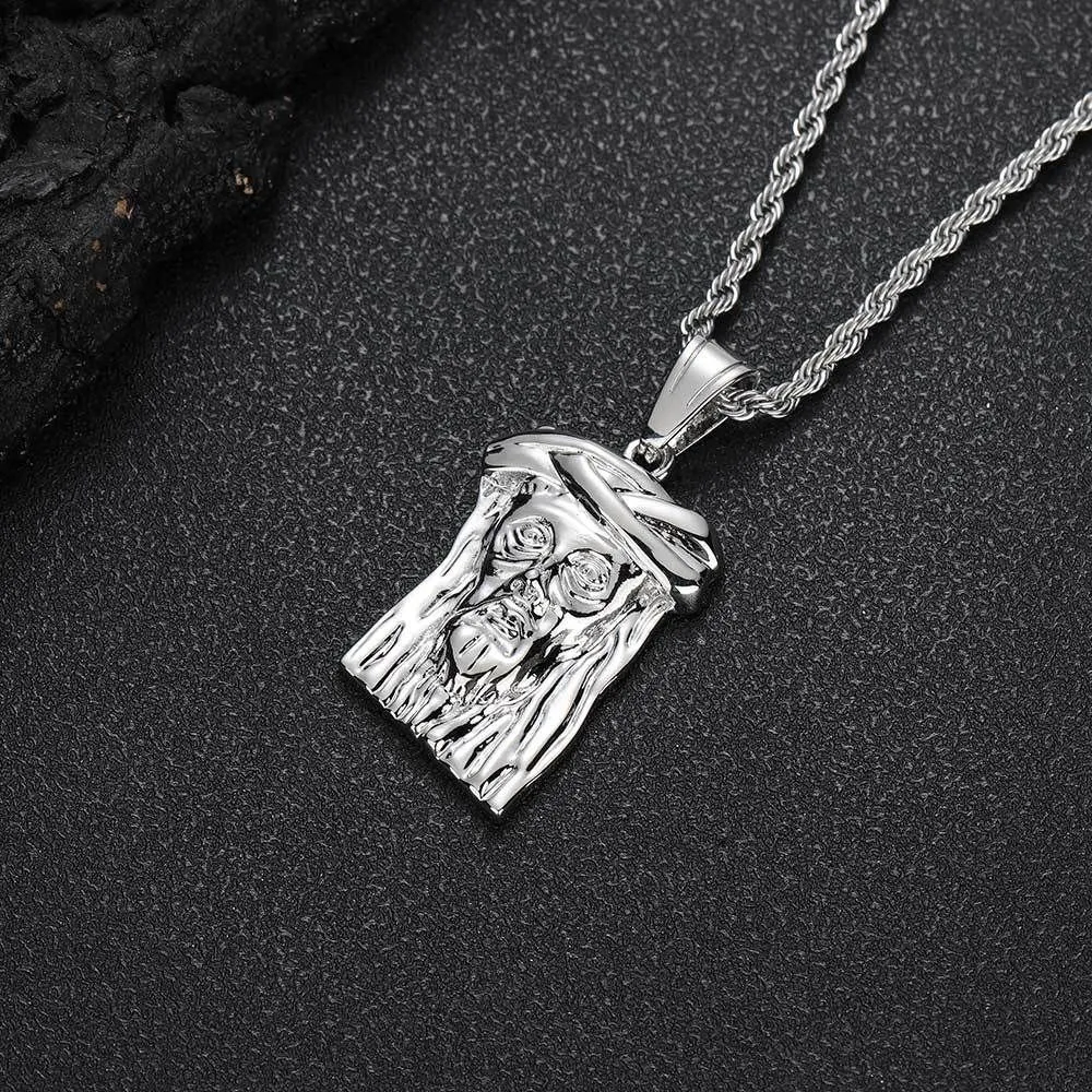 Hip Hop Vintage YS Person ripatskaelakee täis 5A tsirkooniumoksiidist ehe kullatud naistele ja meestele ehtekingitus_voghion.com