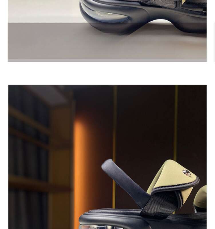 Thick Bottom Fingers Flat Sandals, 2025 Summer New Hundred Shallow Mouth Casual Shoes_voghion.com
