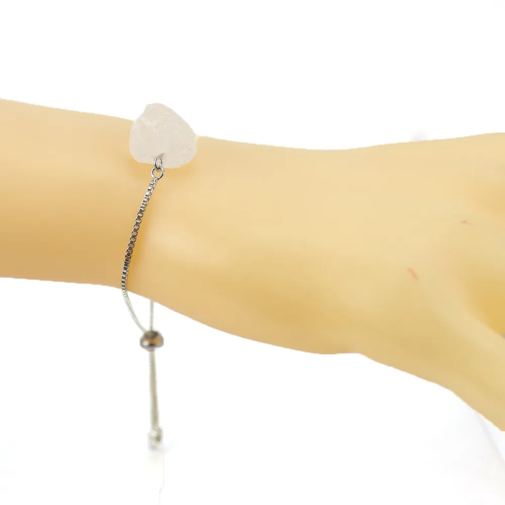 Charm Armbanden Verstelbare Push-pull Armband Vrouwen Gezondheid Anti-vermoeidheid Reiki Natuurlijke Ongepolijste Minerale Ruwe Steen_voghion.com