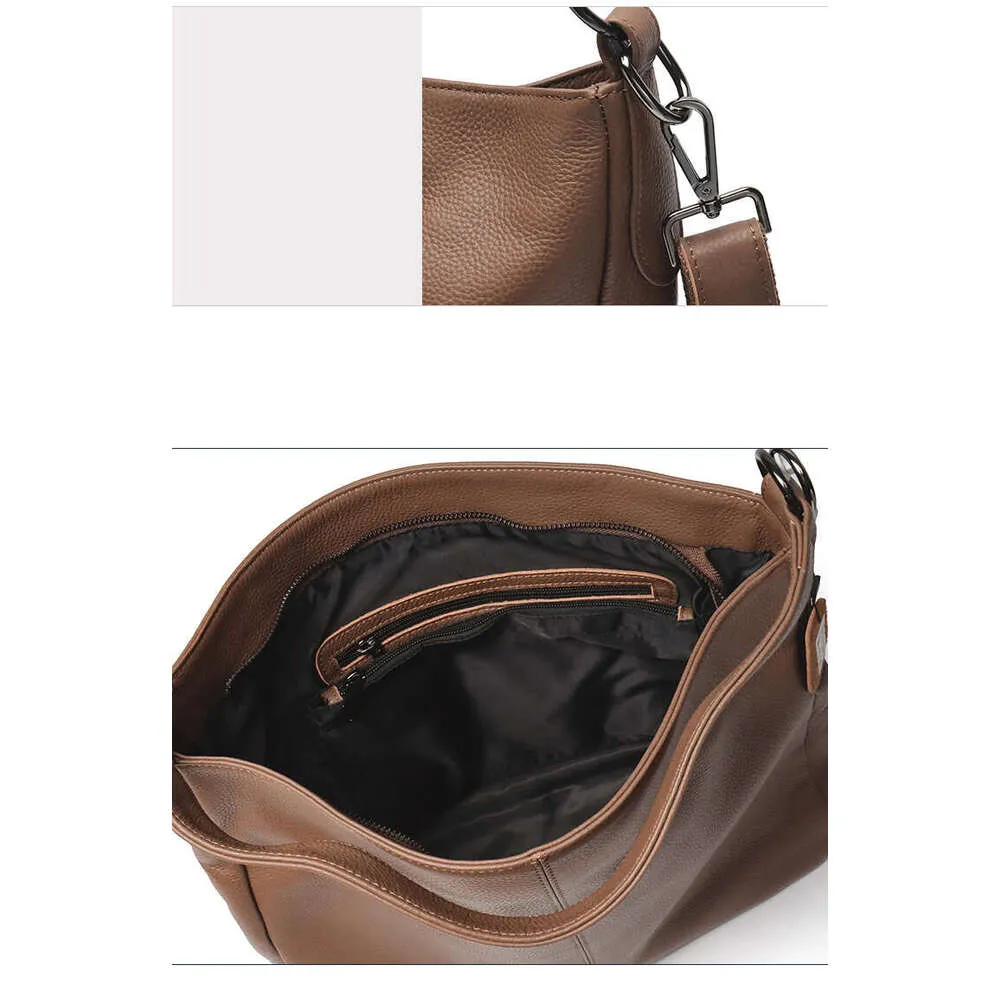 Zency Winter Einfaches Design Handtasche Große Kapazität Diebstahlsichere Hobos Umhängetaschen Für Damen Mode Elegante Weibliche_voghion.com