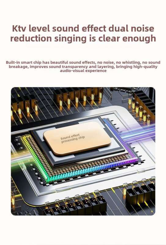 New GS_K5 Wireless Bluetooth Karaoke Player Integrated Sound System, Dual Microphone With Lights, KTV Small Speaker_voghion.com