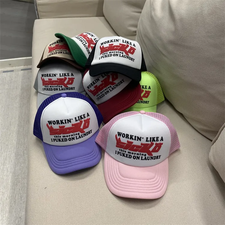 Ball Caps for Men and Women IAN CONNOR SICKO TRUCKER HAT Vintage Van Baseball Cap Atlanta_voghion.com
