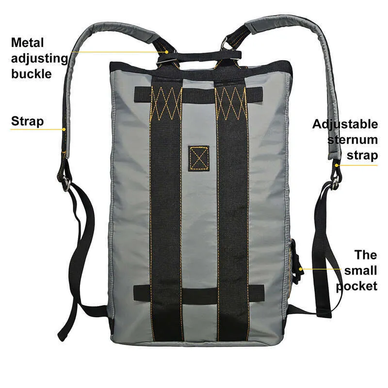 Zaino multiuso resistente, leggero, borsa da paracadute per viaggi di caccia all'aperto, escursioni, scuola, avventure_voghion.com