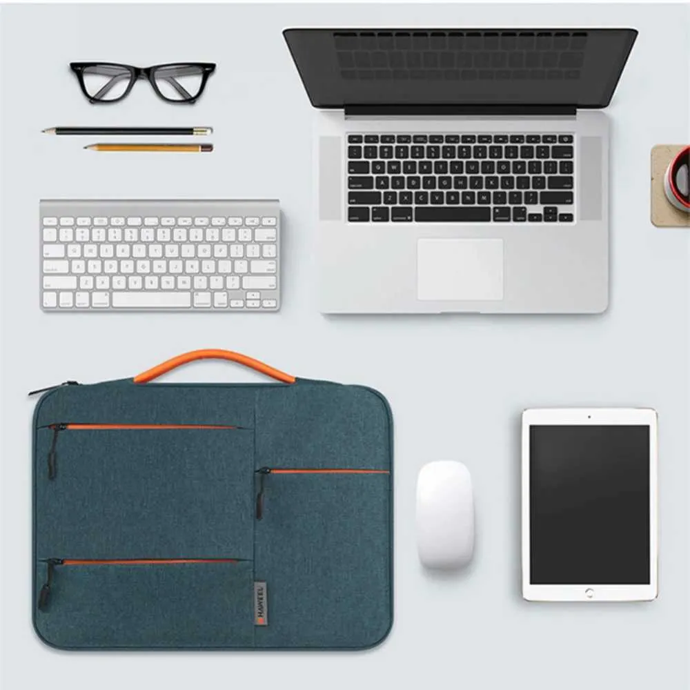 Tacco 13/14/15 POLLICI Custodia per computer portatile Borsa a tracolla Borsa per computer portatile Borsa per libro Air Pro 13 15C241101_voghion.com