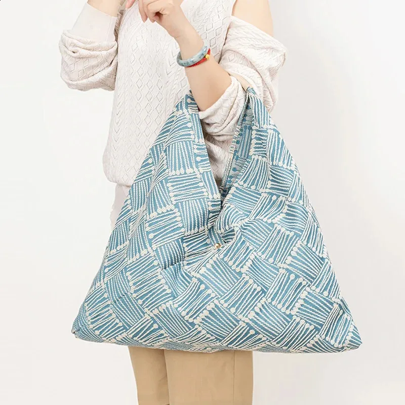 Canvas tote tas voor dames, grote schoudertas met print_voghion.com