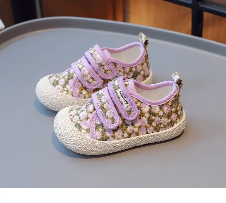 Pantofi sport pentru copii, din pânză, la modă, fete, casual, pentru bebeluși, copii mici, Happysteps, mărimi US5c-US1y_voghion.com